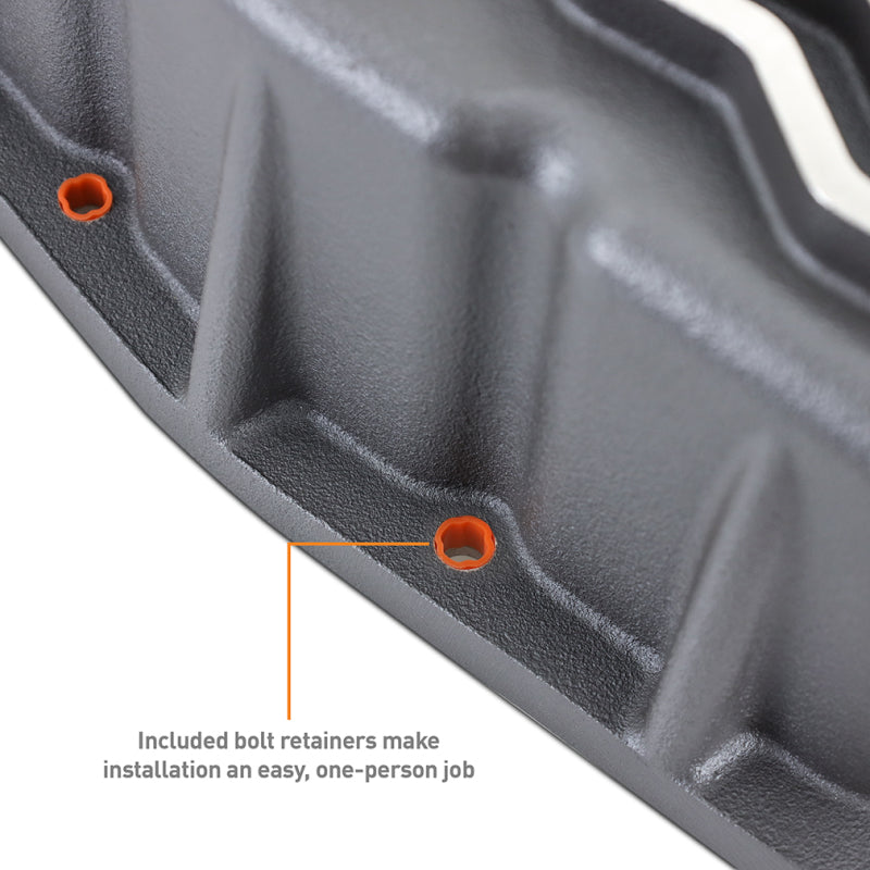 Mishimoto MMTP-RAM-07 2007.5 + RAM 6.7L Cummins 68RFE Transmission Pan - Cast - GR