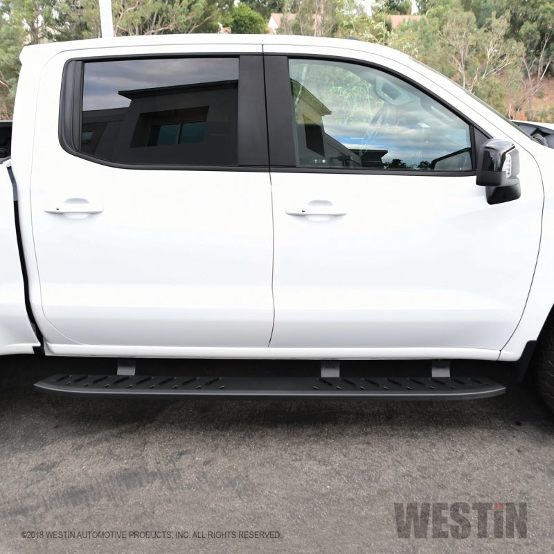Westin 28-81275 2019 Chevrolet Silverado/Sierra 1500 Crew Cab Thrasher Running Boards - Textured Black