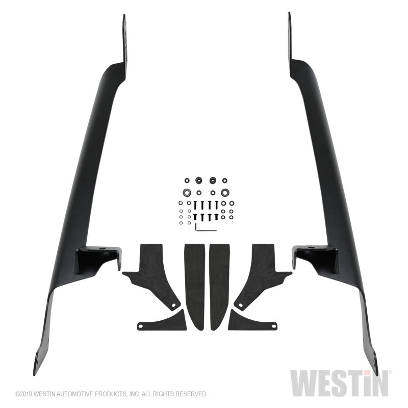 Westin 62-41085 18-19 Jeep Wrangler Pillar LED Light Mount - Black
