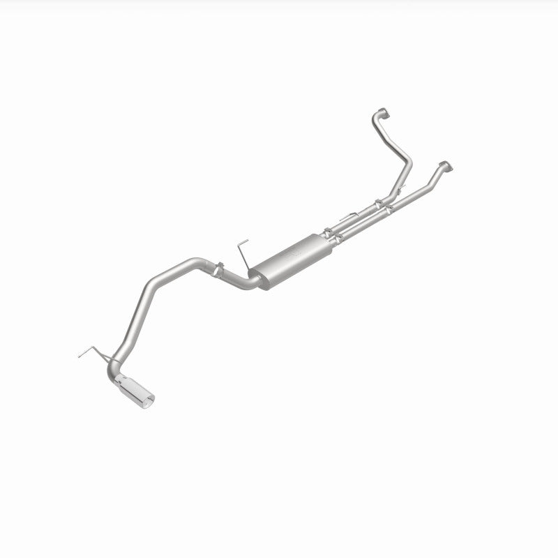 Magnaflow 19421 MagnaFlow CatBack 07-15 Nissan Titan V8 LGAS/LFLEX Single MF Polished Stainless Exhaust