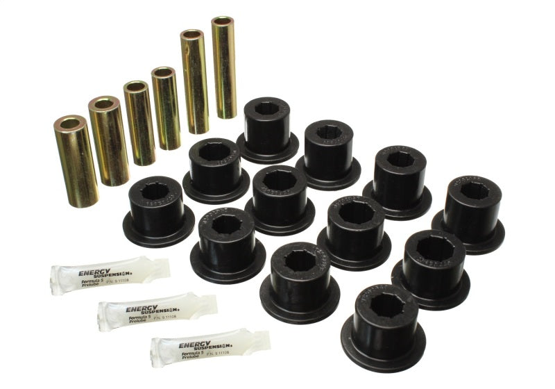 Energy Suspension 8.2117G 07-21 Toyota Tundra Leaf Spring Bushing Set - Black