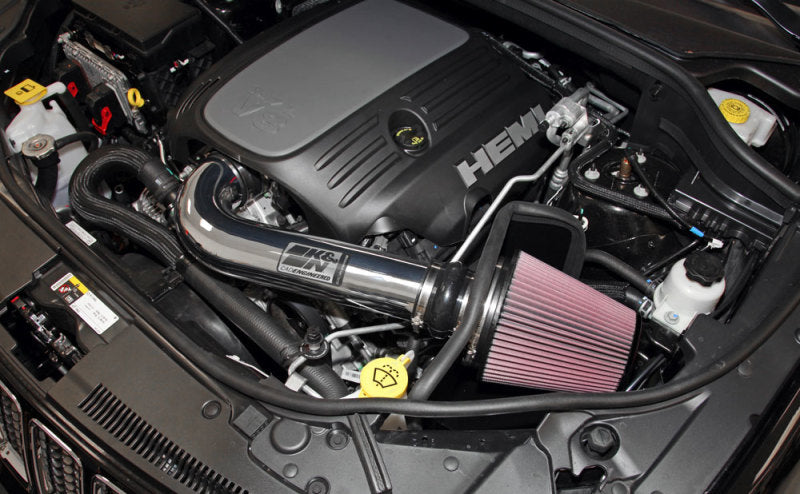K&N Engineering 77-1563KP K&N 11 Jeep Grand Cherokee 5.7L V8 / 11 Dodge Durango 5.7L V8 High Flow Performance Intake Kit