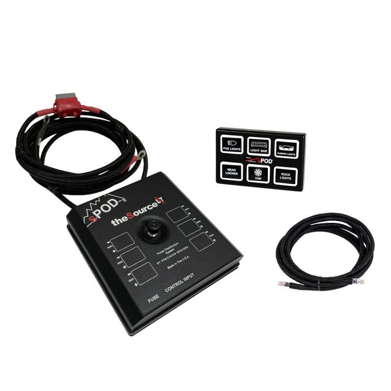 SPOD SL-M6-UNI-84 Spod SourceLT w/ Mini6 for Universal w/ 84 Inch Battery Cables