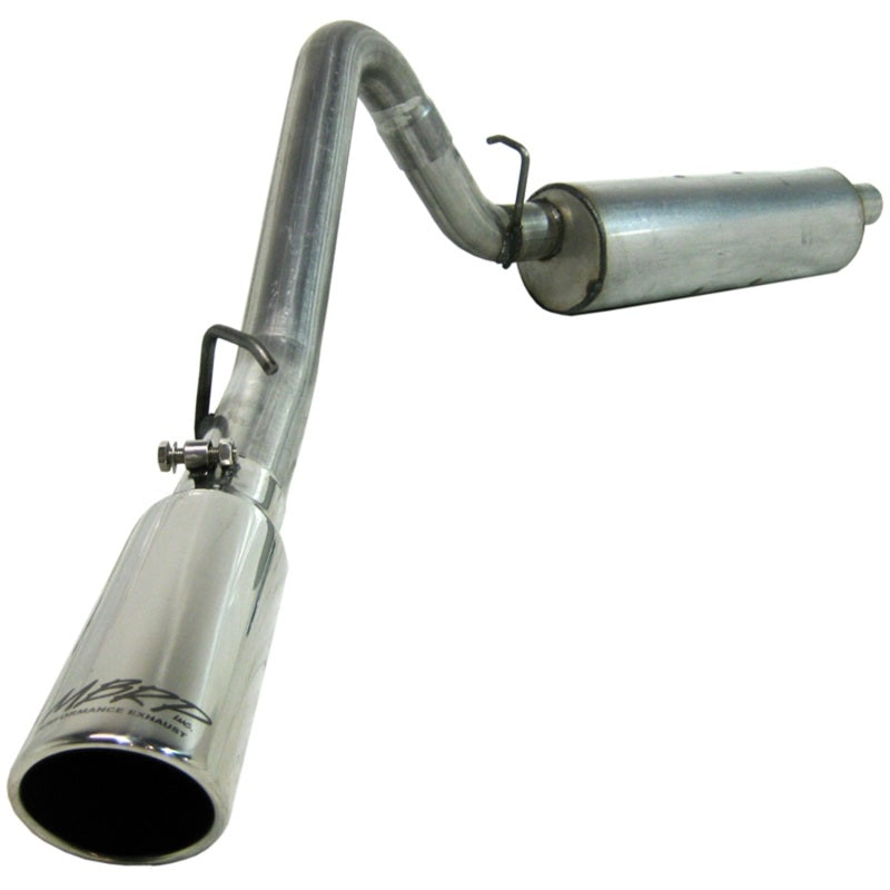 MBRP S5512AL 1997-1999 Jeep Wrangler (TJ) Inline-4 2.5L Inline-6 4.0L Cat Back Single