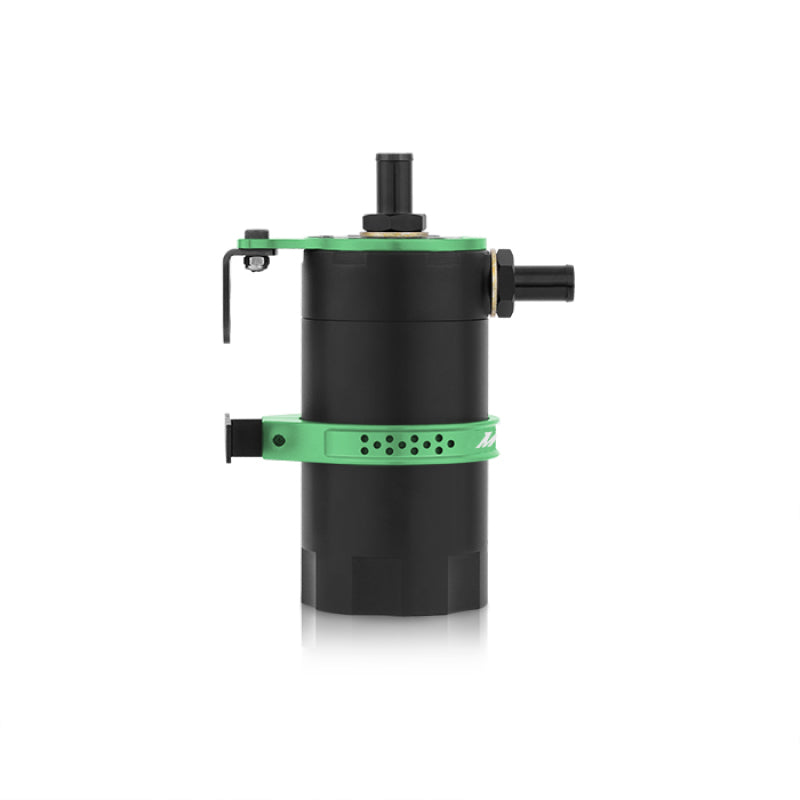 Mishimoto MMBCC-UNI-GN Universal Baffled Oil Catch Can - Green