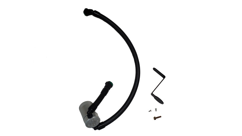 J&L 3092D-C 24+ Ford Mustang 5.0L (w/ Whipple Supercharger) Oil Separator - 3.0 CCV Side Clear Anodized