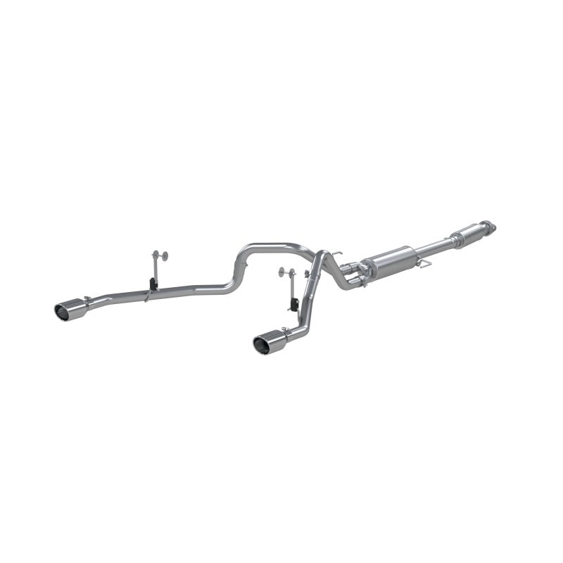 MBRP S5215409 2021+ F-150 2.7L/ 3.5L Ecoboost, 5.0L 3in Cat Back 2.5in Dual Split Rear