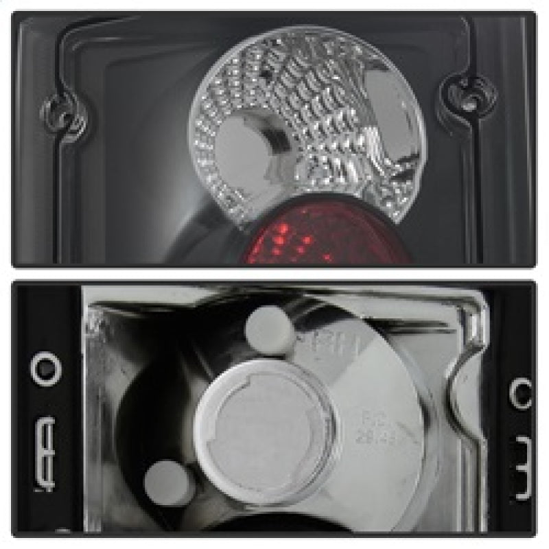 SPYDER 5002914 Spyder Ford Excursion 00-06/Econoline 150/250/350/450/550 95-06 Euro Tail Lights Blk ALT-YD-FEC00-BK