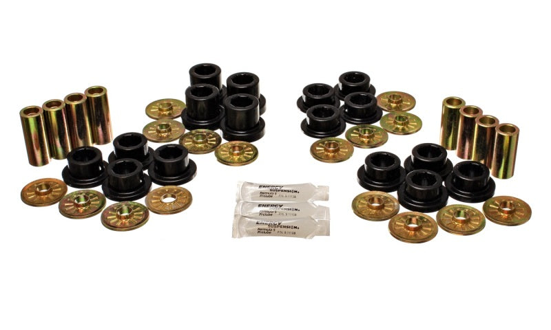 Energy Suspension 5.3126G 92-02 Dodge Viper Black Rear Control Arm Bushing Set