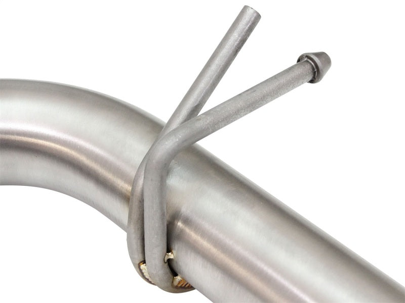 aFe 49-36025-B Takeda 11-16 Scion TC 2.5L 2 1/4-2 1/2in Stainless Steel Axle-Back Exhaust w/Black Tip