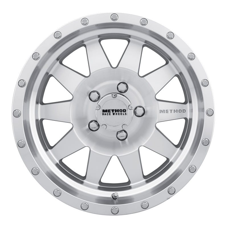 Method Wheels MR30179050312N Method MR301 The Standard 17x9 -12mm Offset 5x5 94mm CB Machined/Clear Coat Wheel