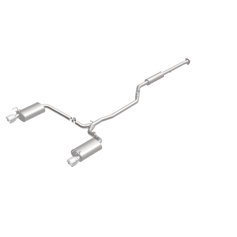 Magnaflow 19181 MagnaFlow Sys C/B 2015 Honda Accord 3.5L V6 2.5in SS Dual Split Rear Polished 4.5 Tip
