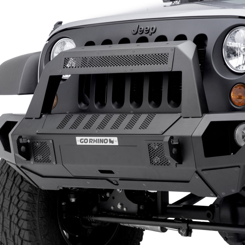 Go Rhino 25101T 07-20 Jeep Wrangler JL/JLU/JK/JKU/Gladiator JT Trailline 10 Light Mount Bar