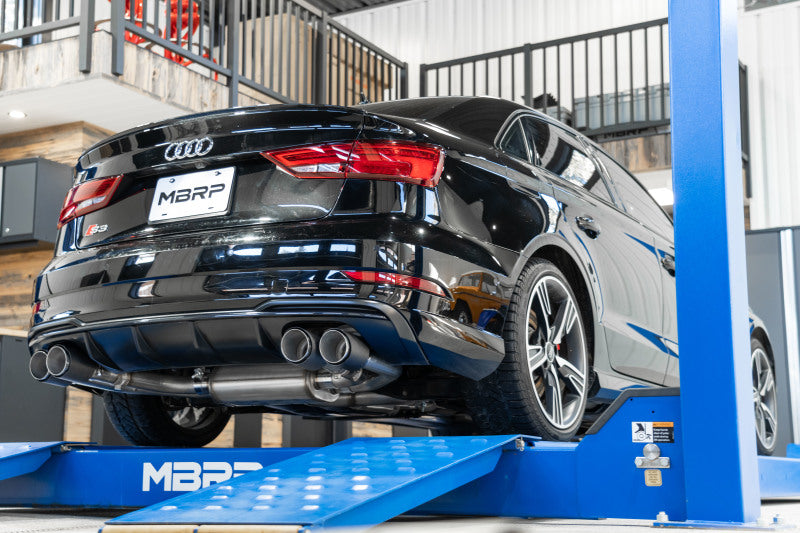 MBRP S46043CF 15-20 Audi S3 T304 Stainless Steel Cat - Active