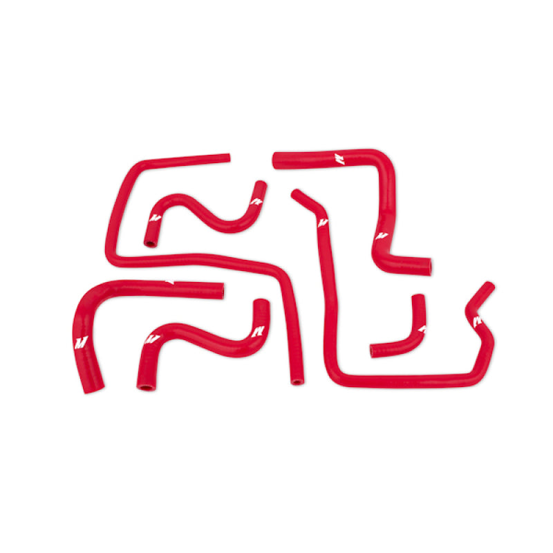 Mishimoto MMHOSE-SUB-ANC4RD 04-07 Subaru STI / 06-07 WRX Red Silicone Ancillary Hoses