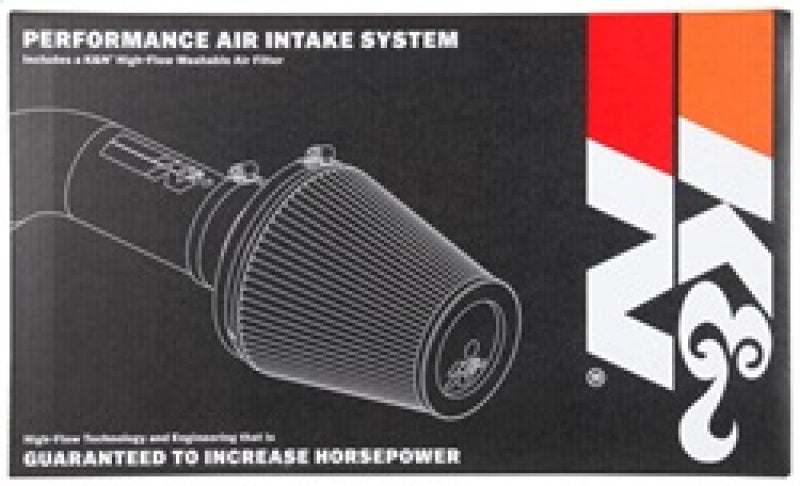 K&N Engineering 77-1571KP K&N 2013 Dodge RAM 1500 V8-4.7L High Flow Performance Air Intake Kit