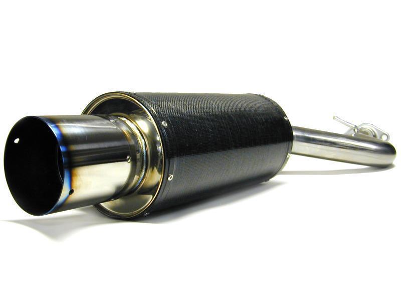 HKS 3112-EX003 95-98 Eagle Talon TSE 2.0 Turbo FWD / 95-99 Mitsubishi Eclipse Carbon Ti Hi-Power Exhaust