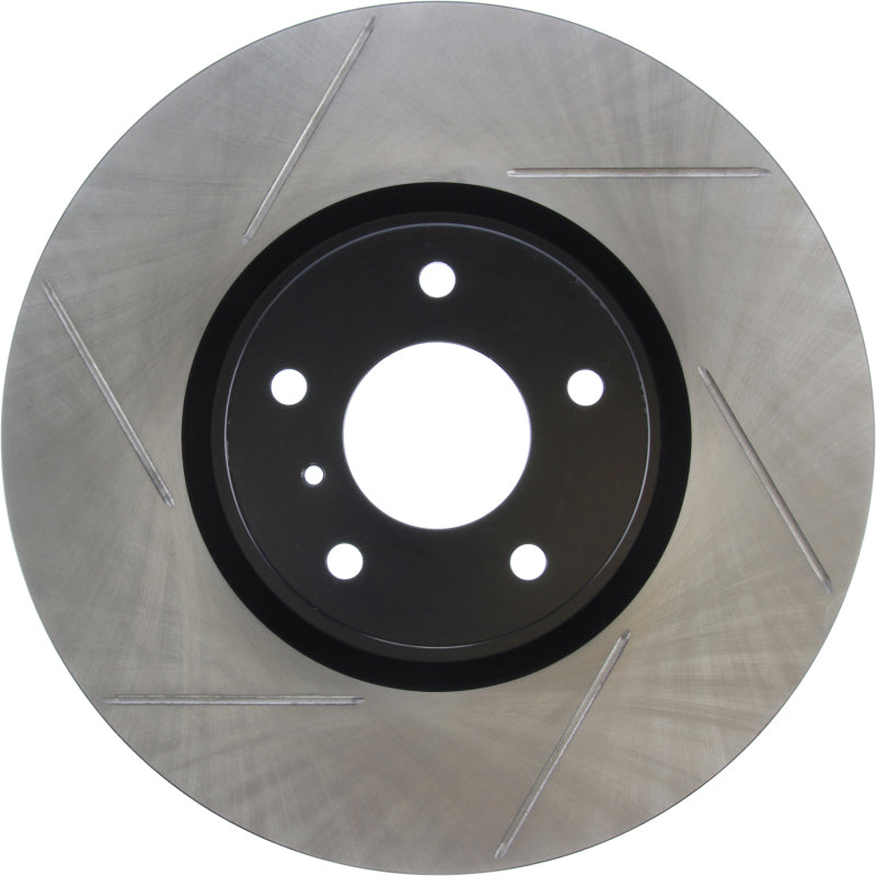 Stoptech 126.42095SR StopTech Power Slot 07-08 Infiniti G35 2WD / 08 G37 Coupe SportStop Slotted Front Right Rotor