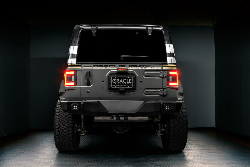 ORACLE Lighting 5884-504-T Oracle 2018+ Jeep Wrangler Rubicon/Sport LED Flush Mount Tail Light - Tinted SEE WARRANTY