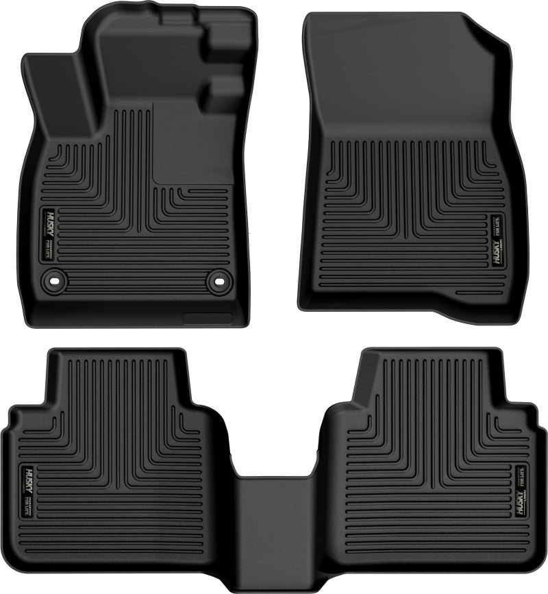 Husky Liners 99421 2023 Honda Accord Weatherbeater Black Front & 2nd Seat Floor Liners