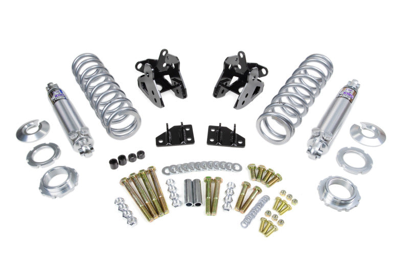 UMI Performance 4057-175 64-72 GM A-Body Rear Coilover Brackets Bolt In (175LB Spring Rate)