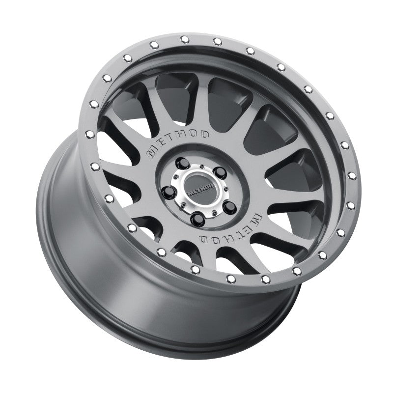 Method Wheels MR60521055824N Method MR605 NV 20x10 -24mm Offset 5x5.5 108mm CB Gloss Titanium Wheel