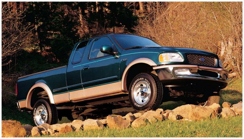 Bushwacker 20034-11 97-03 Ford F-150 Styleside Extend-A-Fender Style Flares 2pc 96.0/78.0in Bed - Black