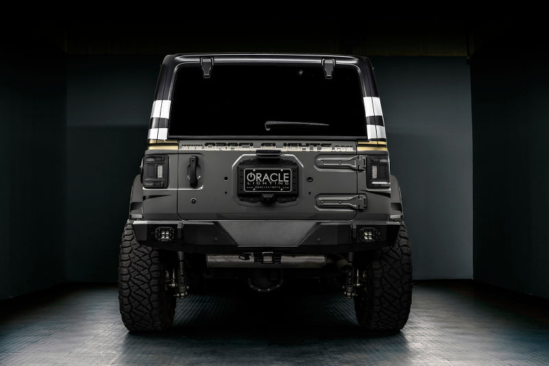 ORACLE Lighting 5884-504-T Oracle 2018+ Jeep Wrangler Rubicon/Sport LED Flush Mount Tail Light - Tinted SEE WARRANTY