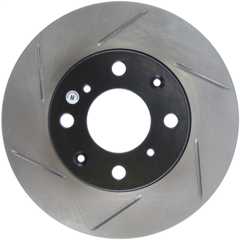 Stoptech 126.40023SR StopTech Power Slot 93-00 Honda Civic DX w/ Rr Drum Brakes Front Right Rotor