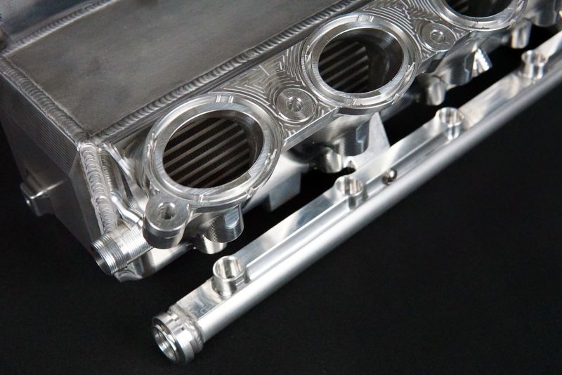 CSF 8200 Toyota A90/A91 Supra/ BMW G-Series B58 Charge-Air Cooler Manifold- Machined Billet Aluminum