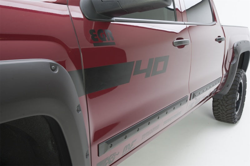 EGR 991674 Crew Cab Front 41.5in Rear 38in Bolt-On Look Body Side Moldings (991674)