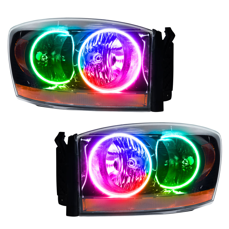 ORACLE Lighting 7033-330 Oracle 06 Dodge RAM SMD HL - Black - ColorSHIFT SEE WARRANTY