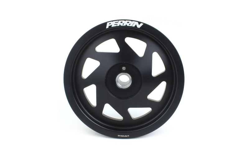 Perrin Performance PSP-ENG-106BK PERRIN 22-25 Subaru WRX/BRZ & Toyota GR86 / 20-25 FXT/OBXT Lightweight Crank Pulley - Black