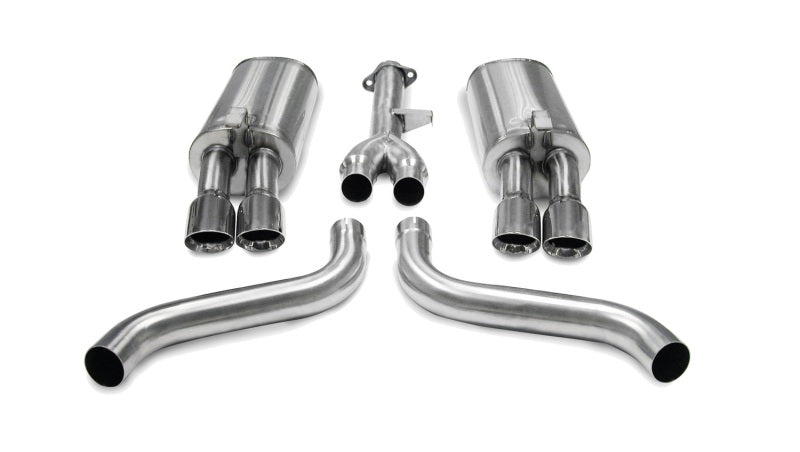 CORSA Performance 14115 Corsa 1986-1991 Chevrolet Corvette C4 5.7L V8 L98 Polished Sport Cat-Back Exhaust