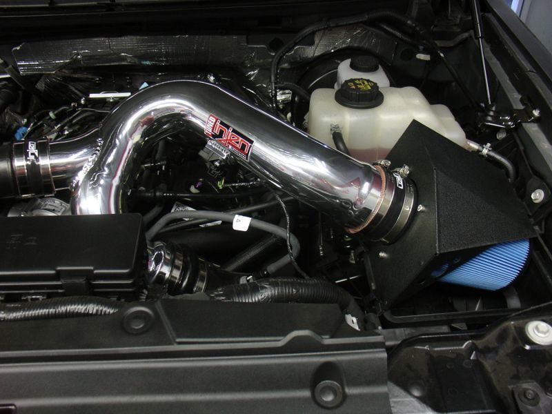 Injen PF9012P 12-13 Ford F-150 V6 3.5L Eco Boost Engine Short RAM Intake Kit (Includes Heat Shield)