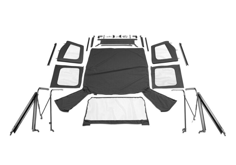 Rampage 68115 1976-1983 Jeep CJ5 Complete Top - Black Denim