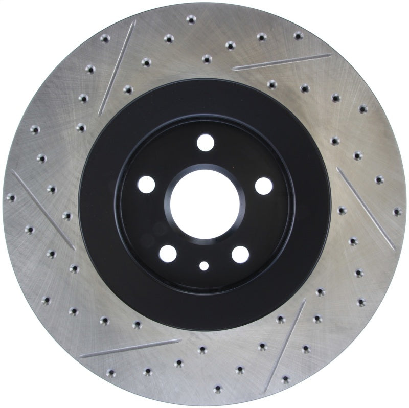 Stoptech 127.62128L StopTech Drilled & Slotted Left Sport Brake Rotor for 2009 Cadillac CTS-V