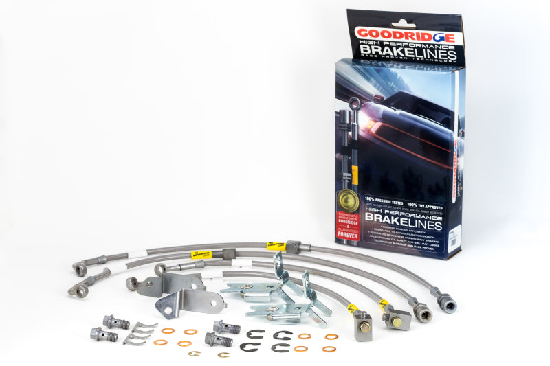 Goodridge 12412 08-11 Dodge Challenger / 06-11 Charger / 05-08 Magnum SE Brake Lines