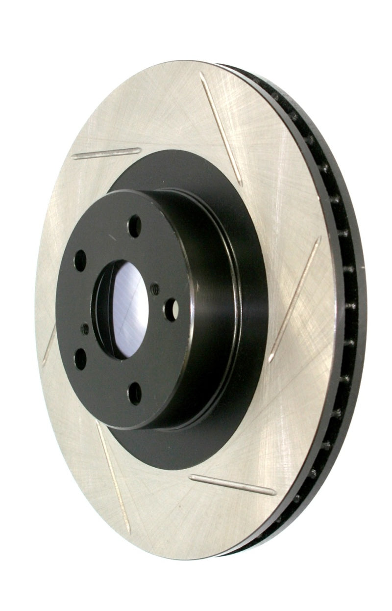 Stoptech 126.40055SR StopTech Power Slot 04-08 Acura TSX / 03-07 Honda Accord V6 Coupe Slotted Rear Right Rotor