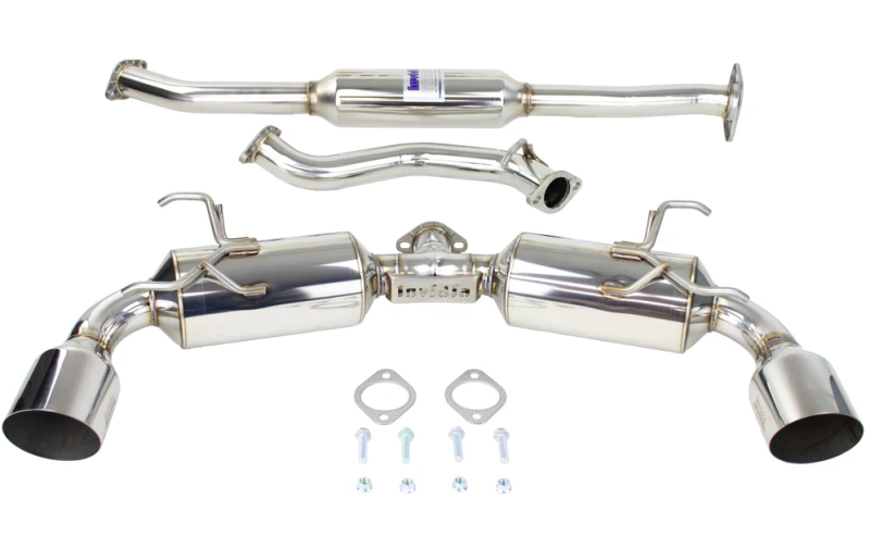 Invidia HS12SST6N21GS 12+ Subaru BRZ / Toyota 86 N2 60mm Single Layer Stainless Steel Tips Cat-Back Exhaust