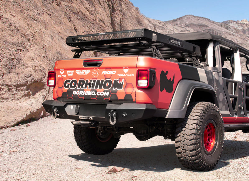 Go Rhino 5935000T 20-22 Jeep Gladiator JT/16-22 Toy. Tacoma/05-21 Nssn Frontier XRS Cross Bars Kit - Tex. Blk