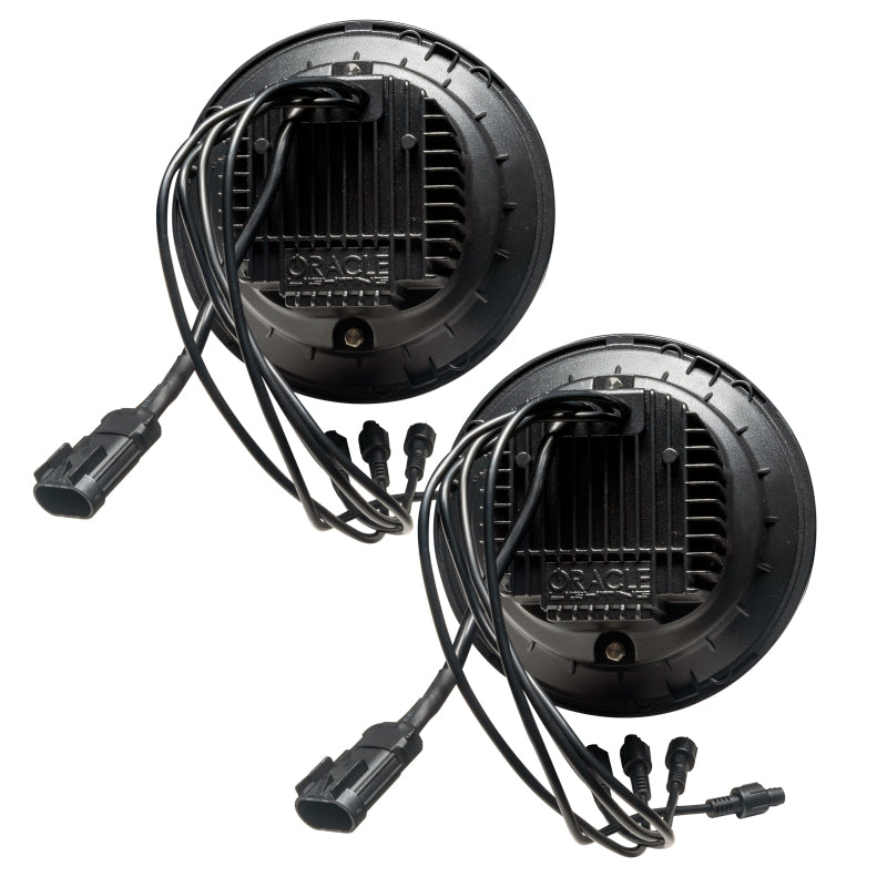 ORACLE Lighting 5876-334 0718 Jeep Wrangler JK Oculus 7in ColorSHIFT BiLED Projector Headlights SEE WARRANTY