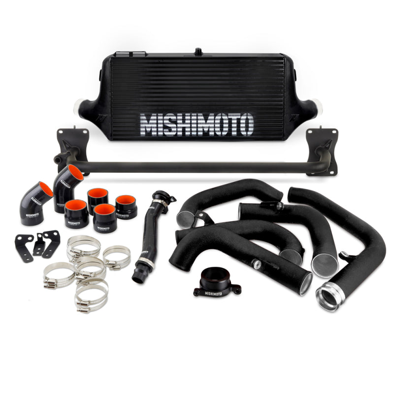 Mishimoto MMINT-WRX-22BKBK 2022+ WRX Front Mount Intercooler Kit BK Core MWBK Pipes