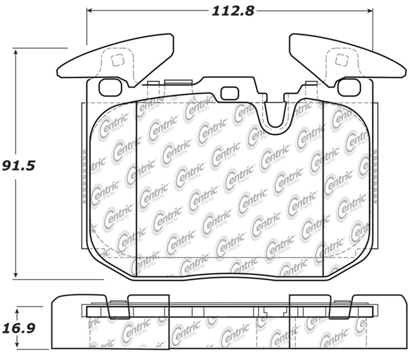 Stoptech 309.16090 StopTech Performance Brake Pads