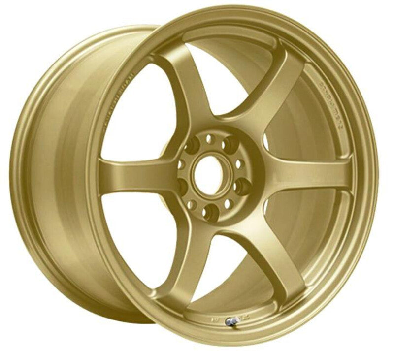 Gram Lights WGIX38EEGP 57DR 18x9.5 +38 5-114.3 E8 Gold Wheel (Min Order Qty 20)