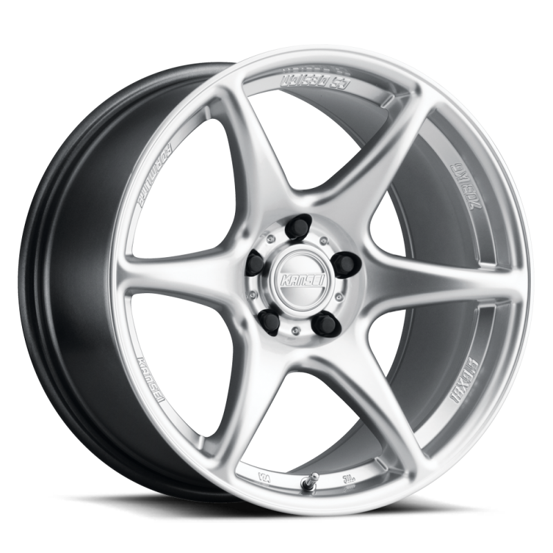 Kansei K11S-189512+22 K11S Tandem 18x9.5in / 5x114.3 BP / 22mm Offset / 73.1mm Bore - Hyper Silver Wheel