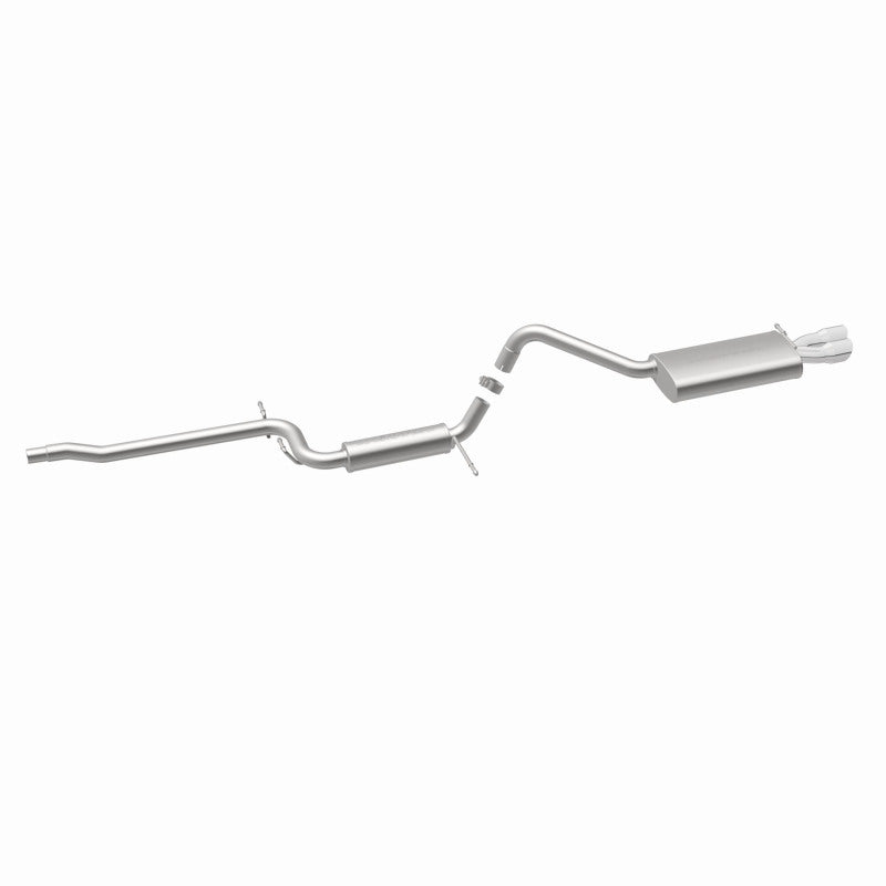 Magnaflow 15486 MagnaFlow Performance Cat-Back Exhaust System Dual Straight Drive Side Rear Exit 11-14 VW Jetta 2.0L