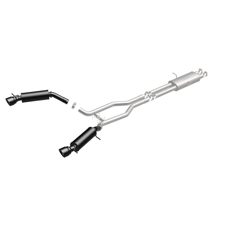 Magnaflow 19123 MagnaFlow Cat-Back 15-16 Land Rover Ranger Rover V6 SS 2.5in Dual Split Rear Exit 4.5in Black Tips