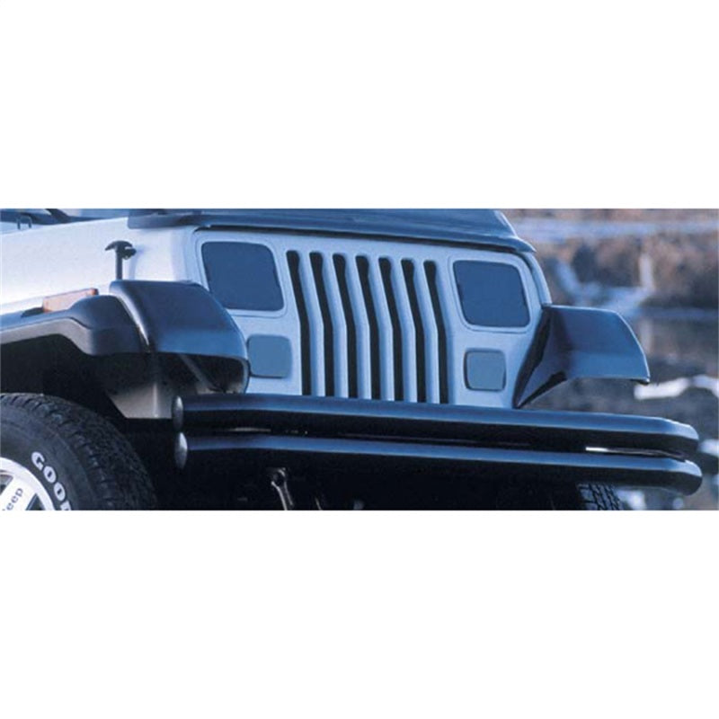 Rugged Ridge 11351.01 Molded Fender Guards 87-95 Jeep Wrangler YJ