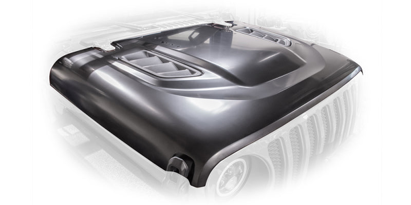 DV8 Offroad HDMBJL-TA 18+ Jeep JL Rubicon Replica Hood